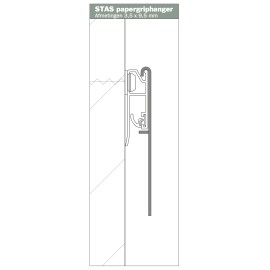 STAS Papergrip™ - Hanger set - Whiteboard ophangsysteem
