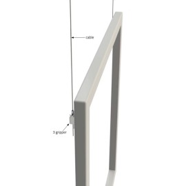 Artiteq Zelfremmende Frame Hanger - 15kg