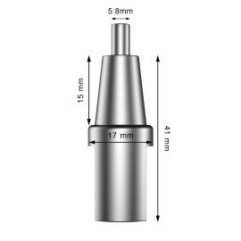 GeckoTeq Top Clamp Zelfremmende klem voor glas panelen tot 10 mm - 20kg