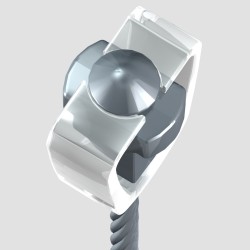 Newly R70 Museum Rail Twister Lock 2.5mm steel cable