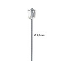 Newly R70 Museum Rail Twister Lock 2,5mm staalkabel