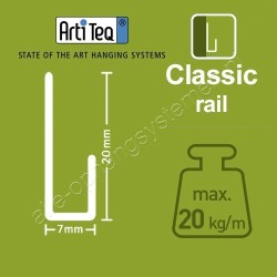 Artiteq sliding spring stainless steel 3mm - 20kg
