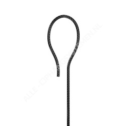 GeckoTeq Steel Picture Wire 1,5mm in white or black - per 10 meter