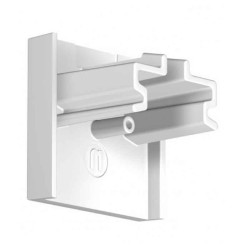 Newly R40 Rail end cap white – per piece