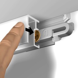 Newly R10 Rail - ceiling flush