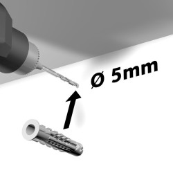 Newly R10 Rail - ceiling flush