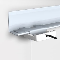 Newly H400 Drop Ceiling Edge Clamp incl. H50 Mini Hook