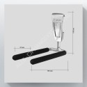 GeckoTeq Ski's Ophangsysteem - Ophang Haak GSH24