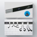 GeckoTeq Gereedschap Ophangsysteem Set voor 4 stuks gereedschap - GSH116