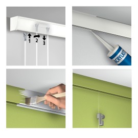 Newly R40 – de wand rail voor aan het plafond