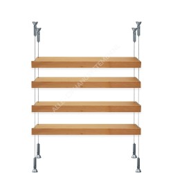 Geckoteq self-locking 1.5mm cable suspension grippers – 20kg