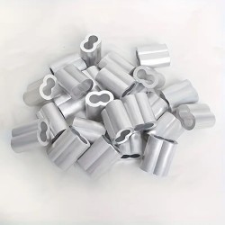 GeckoTeq Compression Bus Wire Clamp 2.0mm in black and aluminum