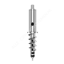 Geckoteq screw-in spiral anchor with Gripper