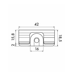 Artiteq System ceiling hanger