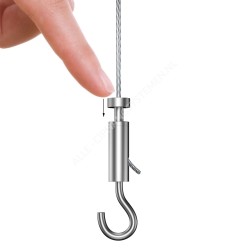 GeckoTeq Self-locking Loop Hook - 20kg