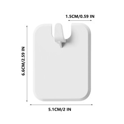 Zelfklevende Wandhaak – Sterke Plakhaak Zonder Boren