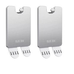 Zelfklevende RVS Wandhaak SUS 304 – Sterke Roestvrijstalen Ophanghaak Zonder Boren