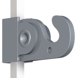 Newly Clamping Hook for 4x4mm Hanging Rod - 40kg