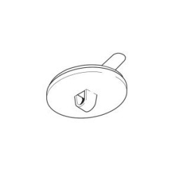 AOS Plafondoog Zelfklevend wit - 200mm