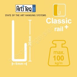 Artiteq Anti-Theft Clamping Hook 4x4mm steel - 100kg