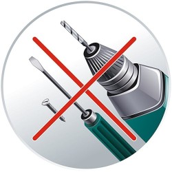 GeckoTeq Stainless Steel Selfadhesive Hook round - 2 hanging points