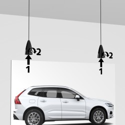 Artiteq Panel Grip Material Clamp without wires - per one