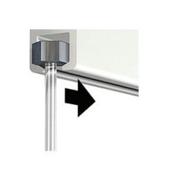 Artiteq Screw Hook - 7kg + Perlon Wire with Slider - 150cm (Set)