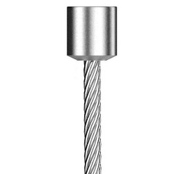 GeckoTeq 1.5mm Steel wire with nipple - 30kg