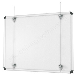 Artiteq whiteboard ophangset (excl draden) - max 30kg