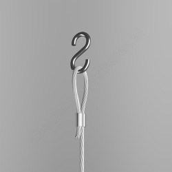 Geckoteq Ceiling clip white metal - 7kg