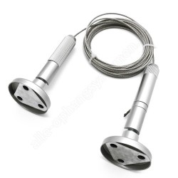 GeckoTeq Tension Cable Steel Wire Set 1.8 mm - 3 meters