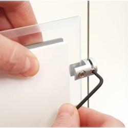 Clamp for Display-It Solo Set single - 3-6mm