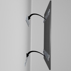 GeckoTeq Z Bar Systeem Hanging Rail - per set of 2