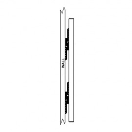 GeckoTeq Cleat Systeem Ophang Rail - per set van 2