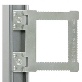 GeckoTeq Inschroef hangers voor aluminium frames - per stuk