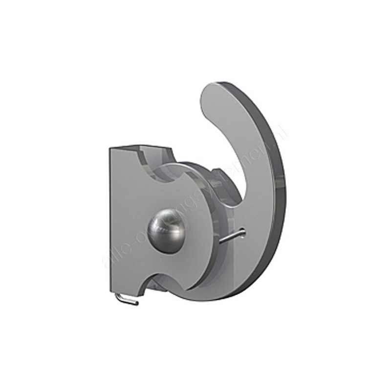 Artiteq klemhaak 4x4mm staal - 100kg