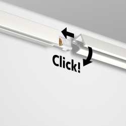 Artiteq Contour Rail Click & Connect Wall Clip