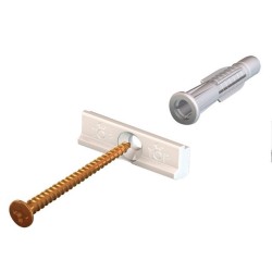 Artiteq Contour Rail Click & Connect Wall Clip