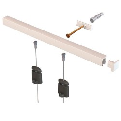 Artiteq Contour Rail Click & Connect Wall Clip