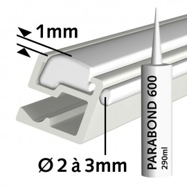 Artiteq Contour Rail 200cm (wel plafond aansluitend)