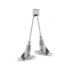 GeckoTeq LED & Acoustic Panel Hanging Kit 12 - Steel 15kg