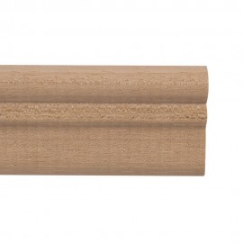 STAS Windsor Houten Kantlat 200 cm Wand Rail