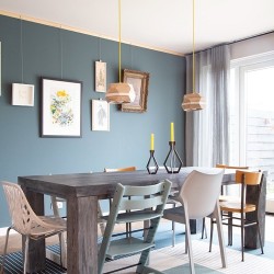 STAS Riva All Wooden Gallery Wall Picture Rail 200cm