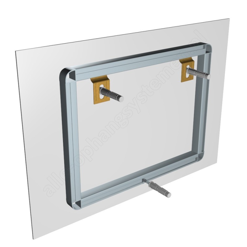 GeckoTeq Anti-Theft System Alu Frames