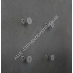 GeckoTeq Click Panel Connector System PVC - Clamp