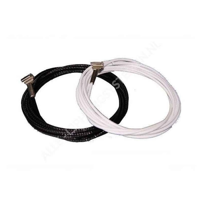 STAS 1,8mm Steel Cobra Wire Black or White - 10kg