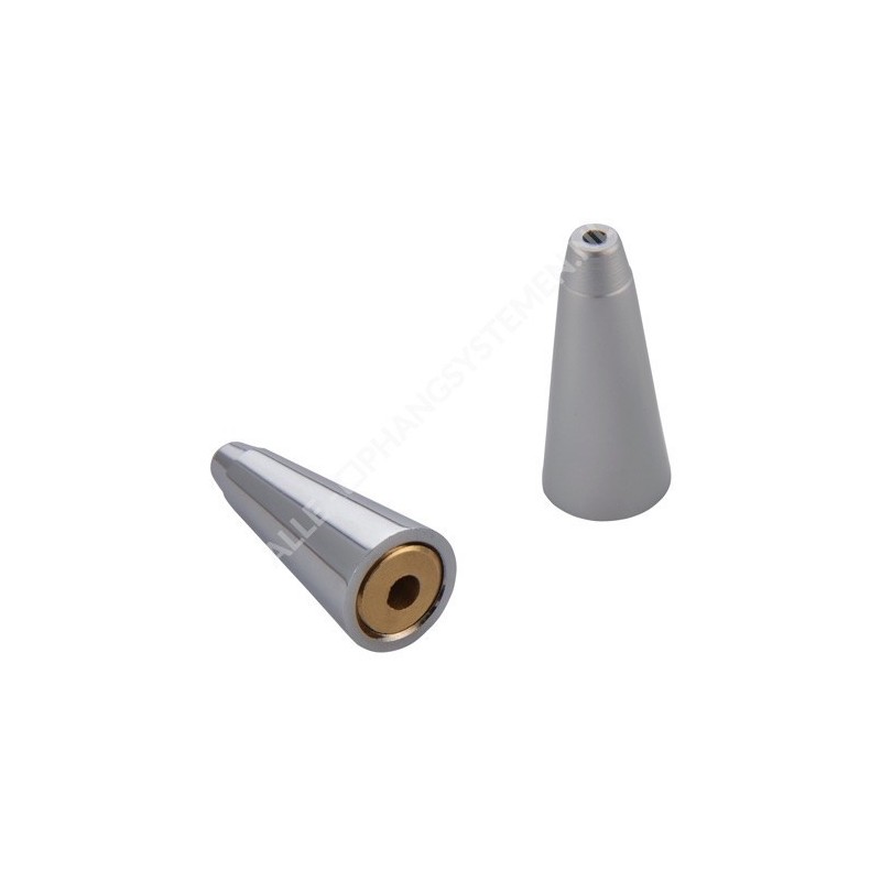 GeckoTeq Ceiling Anchor Alu Satin - per each