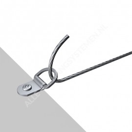GeckoTeq D-Ring Hanger met Gesloten Ring - 25kg