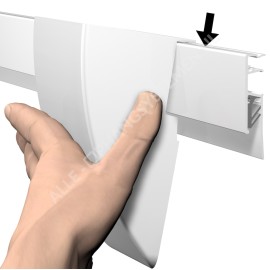 Artiteq Info Rail Storage Clip - in 2 kleuren
