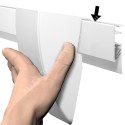 Artiteq Info Rail Storage Clip - in 2 kleuren